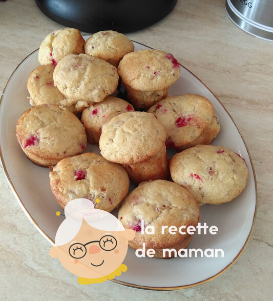 Muffins aux groseilles