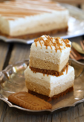 Carrés au mascarpone et spéculoos