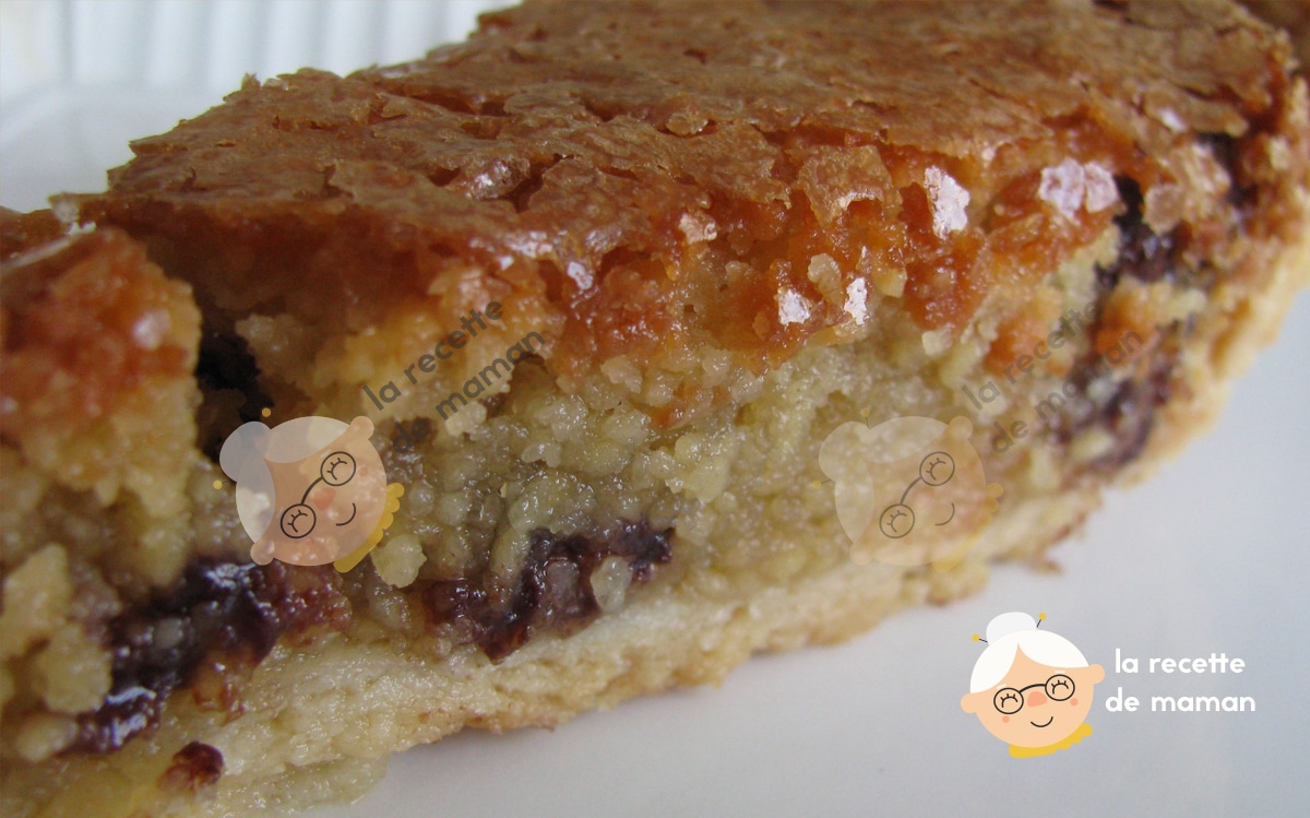Recette tarte cookies et pepites de chocolat