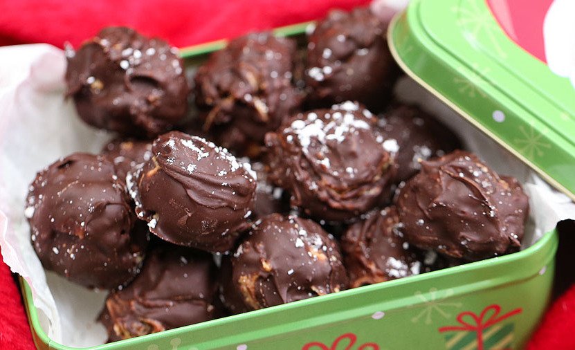 Croquettes de Rudolph au chocolat et beurre d’arachides