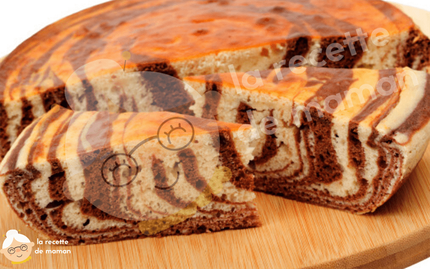 Le Zebra Cake
