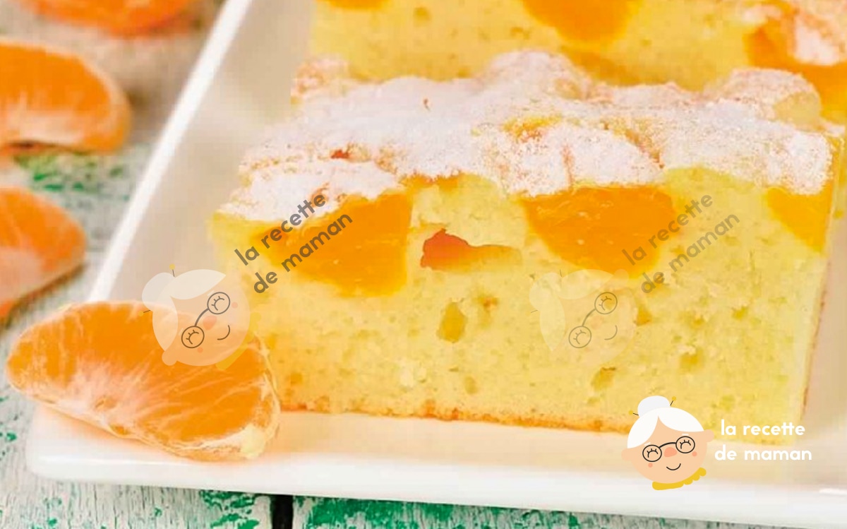 Gâteau à la mandarine